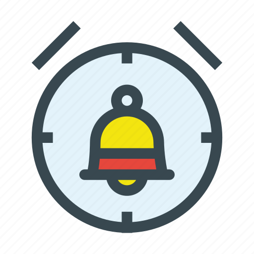 Alarm, bell, clock, ringing, time icon - Download on Iconfinder