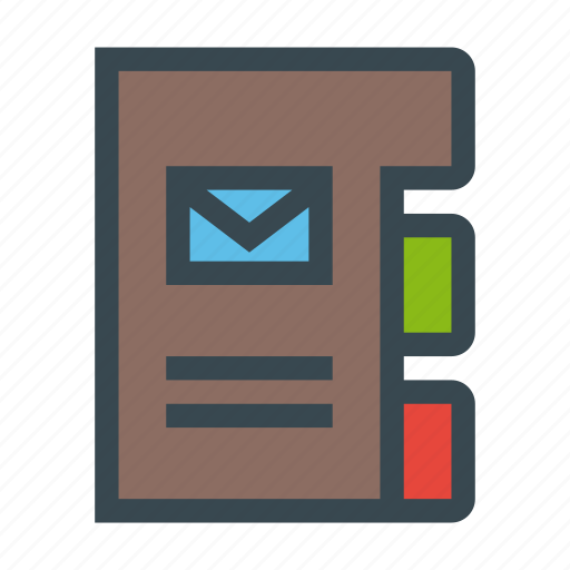 Email, contacts, directory, book icon - Download on Iconfinder