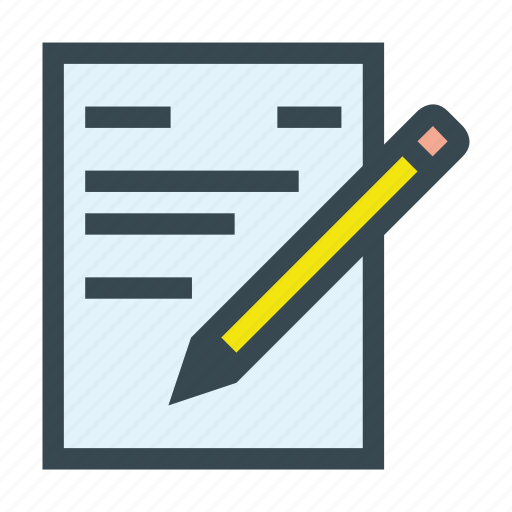 Letter, paper, pencil, write icon - Download on Iconfinder