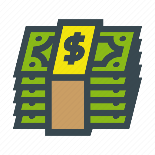Bill, bills, currency, dollar, money, stack icon - Download on Iconfinder