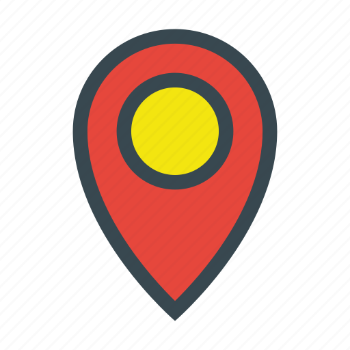 Address, destination, location, map, pin icon - Download on Iconfinder