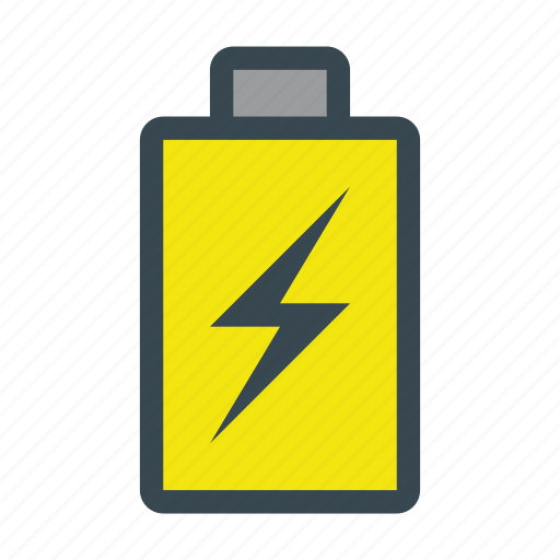 Battery, charged, electricity, energy, power icon - Download on Iconfinder
