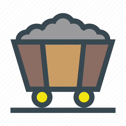 Cart, mine, trolley, weight icon - Download on Iconfinder