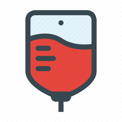 Bag, blood, infusion, transfusion icon - Download on Iconfinder