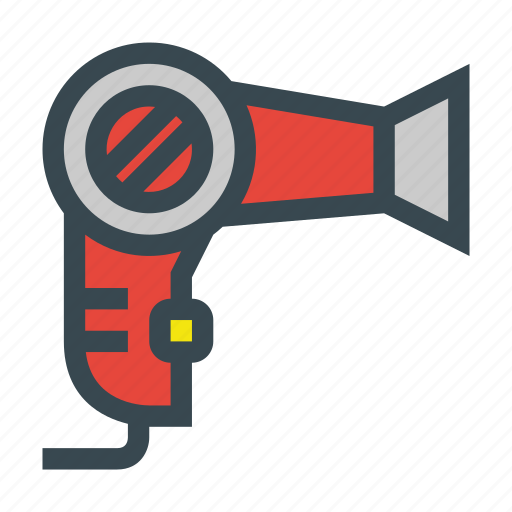 Blower, dryer, hair, hairdryer icon - Download on Iconfinder