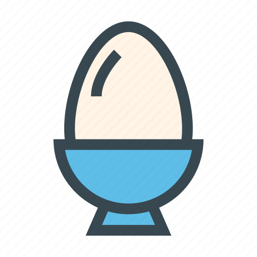 Boiled, breakfast, chicken, egg, food, protein icon - Download on Iconfinder