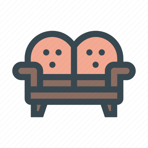 Couch, furniture, interior, lounge, sofa icon - Download on Iconfinder