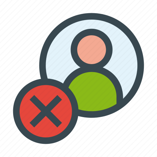 Account, avatar, delete, erase, remove, user icon - Download on Iconfinder