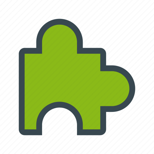 Extension, game, jigsaw, piece, puzzle, side icon - Download on Iconfinder