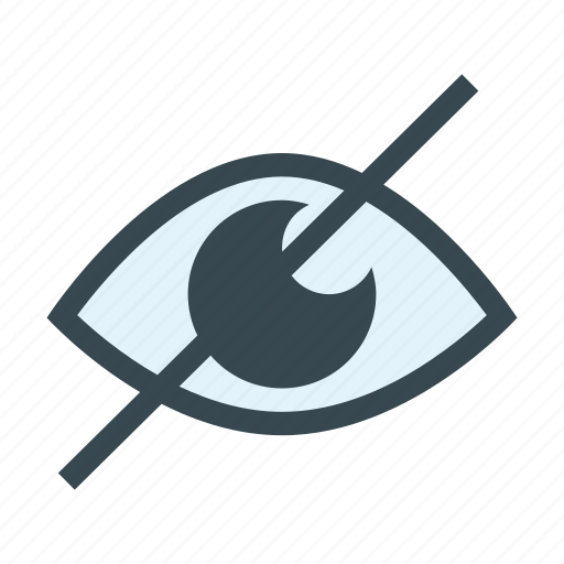Denied, eye, eyesight, forbidden, invisible, sight, view icon - Download on Iconfinder