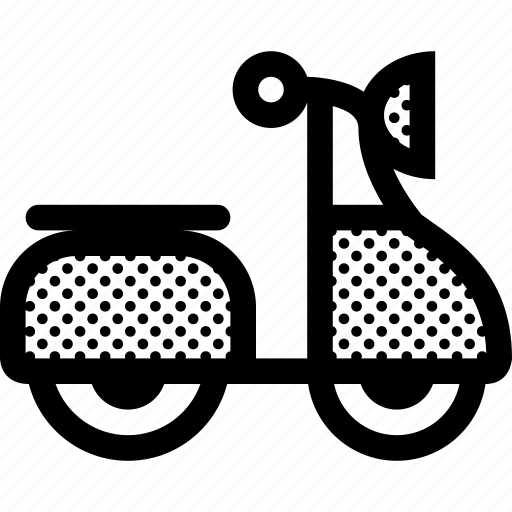 Motorbike, scooter, transportation, vespa icon - Download on Iconfinder