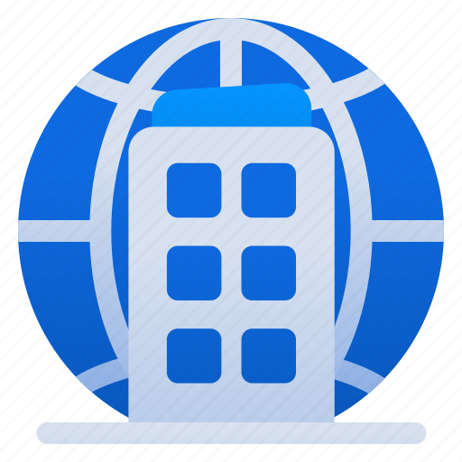 World, building, house, home, estate, globe, property icon - Download on Iconfinder