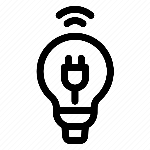 Bulb, plug, light, idea, creative, smart, technology icon - Download on Iconfinder