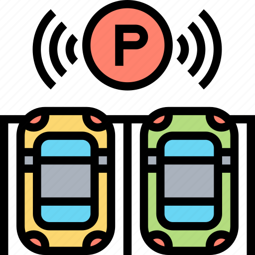 Parking, smart, drive, car, automobile icon - Download on Iconfinder