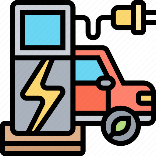 Vehicle, electric, hybrid, charger, station icon - Download on Iconfinder