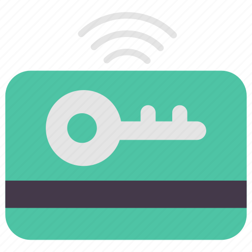 Keycard, card, lock, hotel icon - Download on Iconfinder