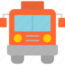 bus, holiday, transport, travel, vacation, vehicle, icon
