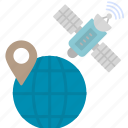 connection, gps, satellite, broadcast, icon