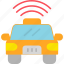 smart, car, autonomous, autopilot, technology, icon 