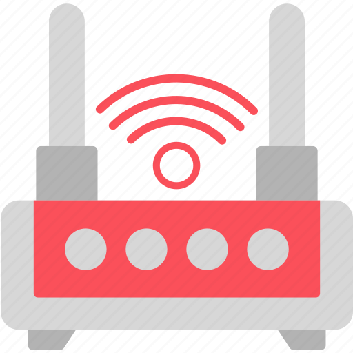 Wifi, router, communication, gateway, hub, network, wireless icon - Download on Iconfinder