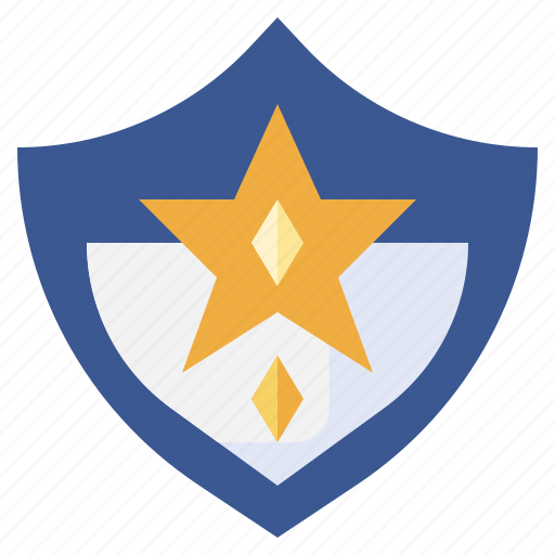 Badge, shield, police, officer, emblem icon - Download on Iconfinder