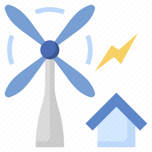 Wind, turbine, farming, and, gardening, power, renewable icon - Download on Iconfinder