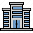 building, fence, office, store, sweet, home, icon