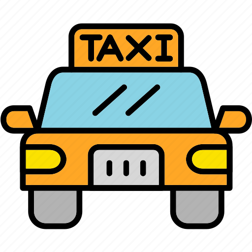 Taxi, cab, local, transport, passenger, car, public icon - Download on Iconfinder
