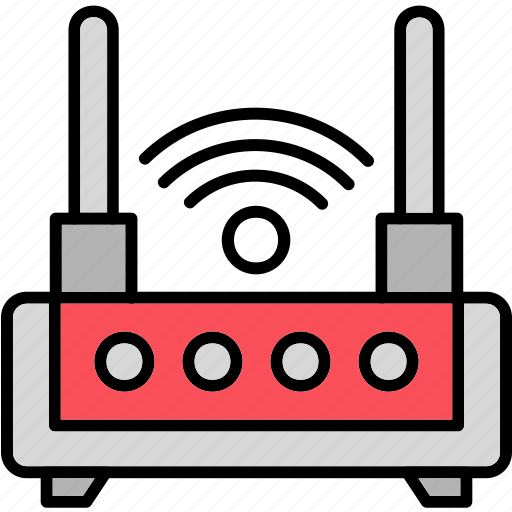Wifi, router, communication, gateway, hub, network, wireless icon - Download on Iconfinder