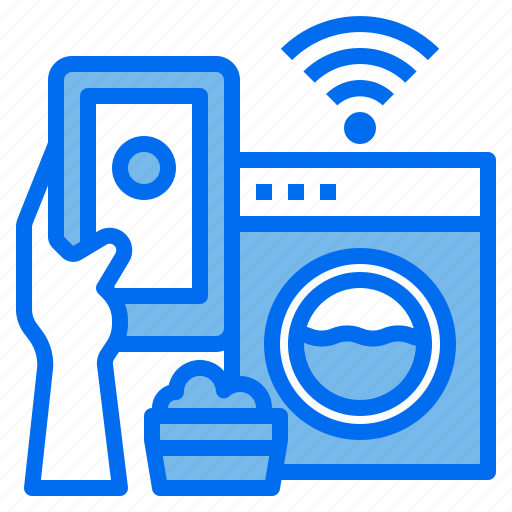 Wash, smartphone, mobile, hand, technology, control, internet icon - Download on Iconfinder