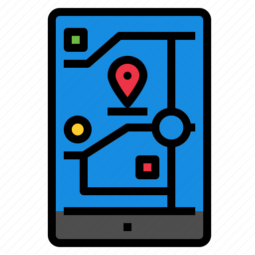 Tracking, navigation, smartphone icon - Download on Iconfinder