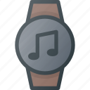 concept, music, smart, smartwatch, technology, watch