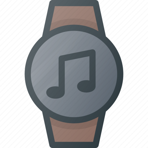 Concept, music, smart, smartwatch, technology, watch icon - Download on Iconfinder