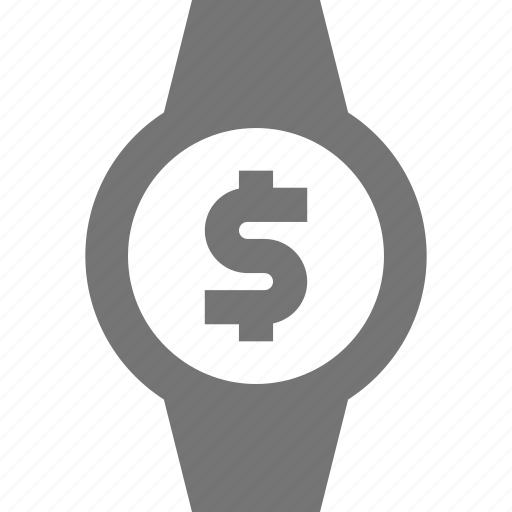 Dollar, watch, money, smart watch icon - Download on Iconfinder