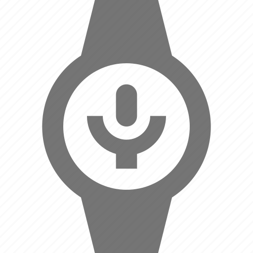Record, watch, microphone, smart watch icon - Download on Iconfinder