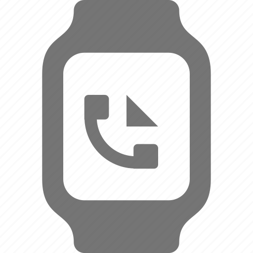 Call, watch, incoming call, smart watch icon - Download on Iconfinder