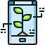 plant, smart, farming, smartphone, farm, gardening 
