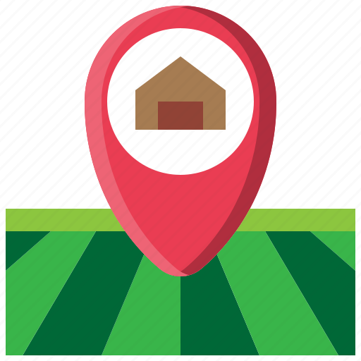 Location, map, pin, place, farm, land, gps icon - Download on Iconfinder
