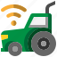 tractor, remote, control, smartfarm, agriculture, machinery, future 