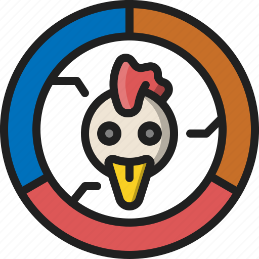 Animal, analyze, chicken, livestock, information, smart, farm icon - Download on Iconfinder