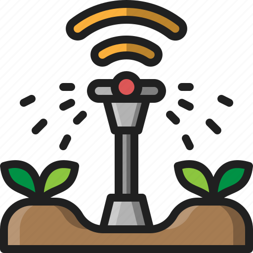 Sprinkler, watering, irrigation, gardening, farm, wireless, spray icon - Download on Iconfinder