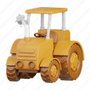 tractor, transportation, construction, farming, farm, agriculture, garden, transport 