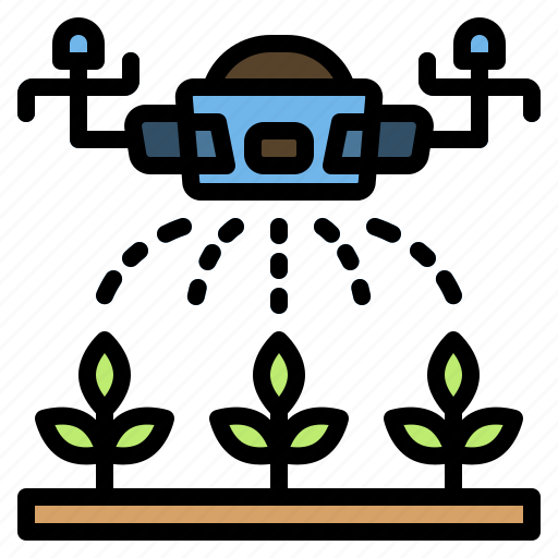 Smartfarm, drone, agriculture, smart, farming, watering icon - Download on Iconfinder