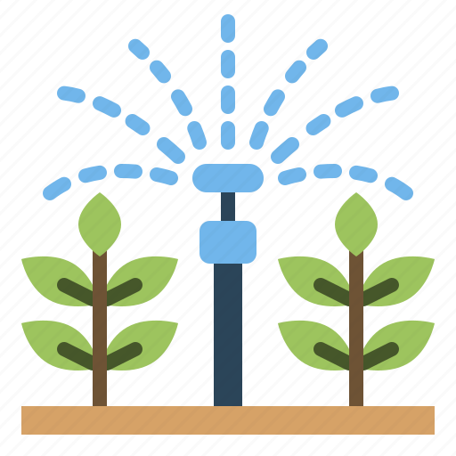 Smartfarm, sprinkler, gardening, smart, farm, watering icon - Download on Iconfinder
