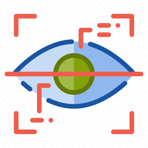 Retina, scan, eye, authentication, security icon - Download on Iconfinder