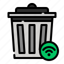 bin, smart home, smart, internet of things, smart bin, device
