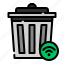 bin, smart home, smart, internet of things, smart bin, device 
