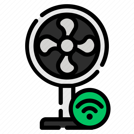 Fan, smart home, smart, internet of things, device icon - Download on Iconfinder