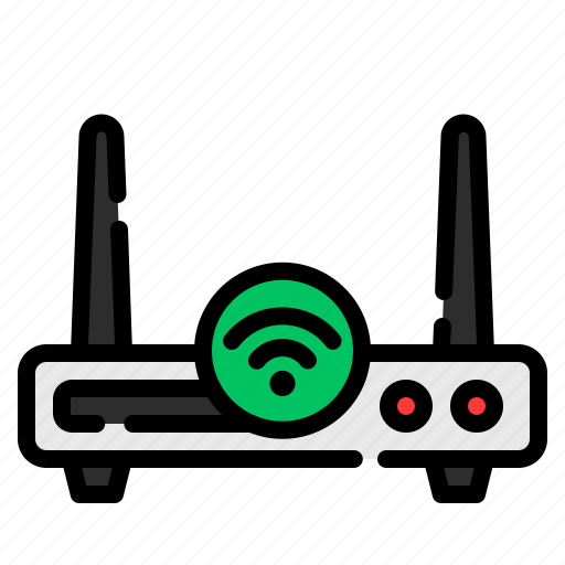 Router, smart home, smart, internet of things, device, wifi, wireless icon - Download on Iconfinder