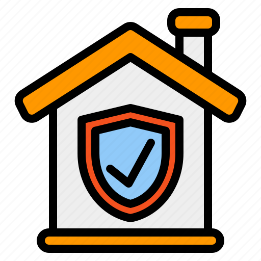 Home, security, protection, shield, secure, safety, house icon - Download on Iconfinder